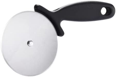 Mountain Grillers Pizza Cutter Wheel - Stainless Steel Pizza Roller Knife - Sharp Steel Blade for Easy Slicing - Kitchen Essentials Tools - Rust-resistant, Comfortable Handle & Dishwasher-Safe