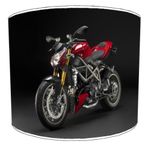 Ducati Streetfighter Bike Lampshade for A Ceiling Light in 3 Sizes - Free Personalisation