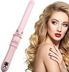 2024 Newest Automatic Curling Wand Rotating Curling Iron, Professional 28mm/1.1 Inch Hair Curler Hair Styling Irons Fast Heating Wand for Medium/Long Hair