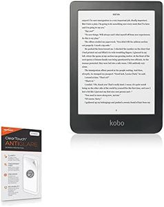 BoxWave Screen Protector Compatible With Kobo Clara HD - ClearTouch Anti-Glare (2-Pack), Anti-Fingerprint Matte Film Skin for Kobo Clara HD