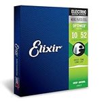 Elixir 19077 Strings Electric Guitar Strings with OPTIWEB® Coating, Light/Heavy (.010-.052), Blue