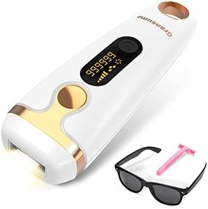 IPL Laser Hair Removal Device Permanent Painless Remover Reduction in Hair Regrowth for Women and Man at Home Whole Body Armpits Back Legs Arms Face Bikini Line, Corded