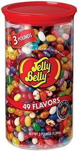 Jelly Belly Jelly Beans, Assorted Flavors, 3-Pound Tub