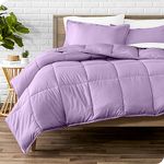 Bare Home Comforter Set - Oversized King Size - Ultra-Soft - Goose Down Alternative - Premium 1800 Series - All Season Warmth (Oversized King, Lavender)