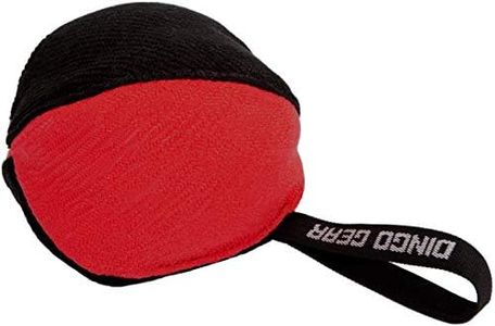 Dingo Gear - Pelota para Perros (Ø 16 cm, Entrenamiento de mordedura, IGP K9, Color Rojo