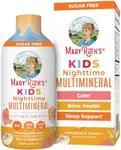 Kids Liquid Nighttime Multimineral by MaryRuth's | Kids Vitamins | Bone Health | Calm Calcium Magnesium Supplement | Vegan | Sugar Free | 30-180 Servings | 15.22 fl oz