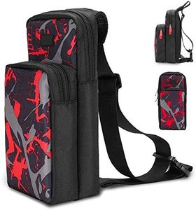 HoldPeak Travel Bag for Nintendo Switch Portable Shoulder Bag Nintendo Switch Storage Backpack for Nintendo Switch, Phone and iPad