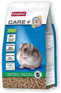 Beaphar - Care+ Pienso Premium - Comida para Hámster Enano - 700g - Todo en Uno - Alto en Fibra - Salud Dental - Alimentación Extrusionada
