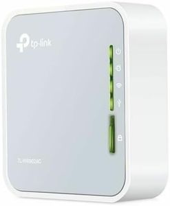 TP-Link AC750 Wireless Portable Nano Travel Router(TL-WR902AC) - Support Multiple Modes, WiFi Router/Hotspot/Bridge/Range Extender/Access Point/Client Modes, Dual Band WiFi, 1 USB 2.0 Port