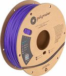 Polymaker PLA Filament 1.75mm, Purple PLA 3D Printer Filament 1.75 1kg - PolyLite 1.75 PLA Filament Purple 3D Printing Filament, Dimensional Accuracy +/- 0.03mm, Compatible with Most 3D Printers