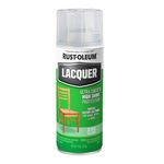 Rust-Oleum 1905830 Specialty Lacquer Spray Paint - Gloss Clear (312 grams/Can)