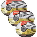 Makita B-46159-25 4-1/2" x .032" x 7/8" Ultra Thin Cut-Off Wheel (25 Pack), Stainless