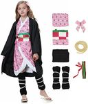 Cosplay Pink Costume Kimono Anime C