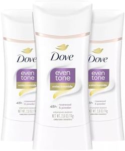 Dove Even Tone Antiperspirant Deodorant for Uneven Skin Tone Restoring Powder Sweat Block for All-Day Fresh Feeling 2.6 oz 3 Count