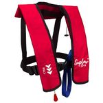 Suplmv Inflatable Life Jacket Life Vest Basic Automatic/Manual (Click to Select red Automatic)…