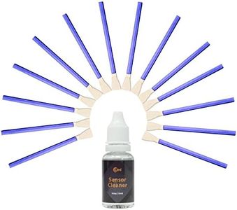 UES M43 Cámara Digital Micro Cuatro Tercios 4/3 (MFT) 14pcs Sensor Limpieza Hisopos y Limpiador Líquido de 15ml para cámaras MILC e ILDC sin Espejo