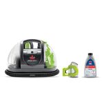 BISSELL - Portable Carpet Cleaner - Little Green Carpet & Upholstery Machine - 48oz Capacity with Stain Brush and self-Cleaning Hydro-Rinse Tool for Home and Automotive use | Black & Green