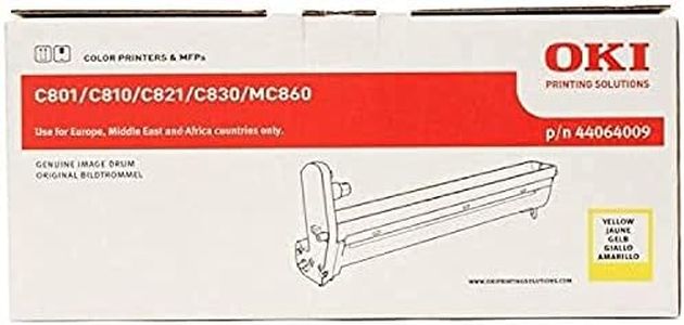 OKI Laser Image Drum Page Life 20000pp Yellow Ref 44064009