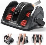 CARESKYpro FSA HSA Eligible Shiatsu Foot Massager with Heat, 3-Heating for Circulation and Pain Relief, Deep Kneading Rolling for Calf-Leg-Arm Relaxation, Plantar Fasciitis, Neuropathy