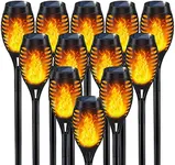 IkeeRuic Solar Flame Torch Lights f