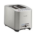 Breville BTA820XL Die-Cast 2-Slice Smart Toaster, Brushed Stainless Steel