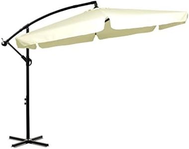 Mountview 3M Outdoor Umbrella Beach Umbrellas Cantilever Garden Patio Sun Beige