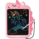 Girls Toys for 2 3 4 5 6 7 Year Old Boys Girls, NOBES LCD Writing Tablet 10inch Unicorn Doodle Board, Unicorn Gifts for Girls Drawing Pad, Unicorn Toys Boy Girl Birthday Age 3-8(Pink)