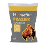 Brazier Smokeless Coal - 20kg | Fuel for Clean and Efficient Heating | Low Emissions | Clean and Efficient | Ideal for Multi-Fuel Stoves