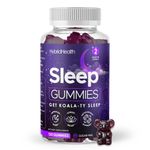 Sugar Free Sleep Gummies x 120 | Maximum Strength | with Ashwagandha, L-Theanine, Valerian Root, Chamomile Extract | Natural Berry Flavoured | Get Koala-Ty Sleep