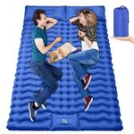 Self Inflating Camping Mat Sleeping Roll Mat Camping Mattress Double Camping Air Beds for Adults Camping Pad Cot Accessories Gear Essentials Supplies Stuff Equipment Tent Backpacking Hiking Car Truck