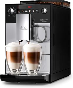 Melitta Latticia OT Coffee Machine – Silver, Automatic Espresso Maker