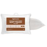 Night Comfort Super Firm Supportive Pillow for Side Sleepers, Pack of 1 - Hypoallergenic Microfiber with Hollowfibre Filled Pillows