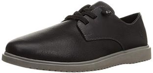 Hush Puppies Men's The Everyday Laceup Oxford, Black Leather, 13 M US