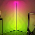 TrendMax Corner Night USB Lamp RGB Color Cona Modern Home Decor RGB Floor (RGB Corner Light)