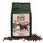 Vale Pet Foods Complete Grain Free Dry Dog Food - Premium Hypoallergenic Dog Kibble Biscuits for Adult, Puppy & Senior, All Breeds & Sizes, Salmon 2KG