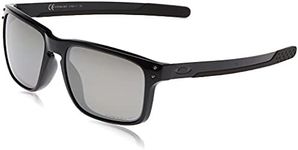 Oakley Men's Holbrook Mix 938406 Sunglasses, Polished Black/Prizmblackpolarized, 57