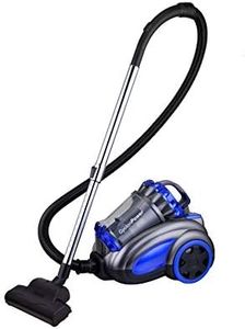 New 2800W Vacuum Cleaner Bagless Cyclonic with Turbo Head (Blue)