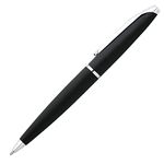 CROSS ATX - Basalt Ballpoint Pen with Chrome Plated Attributes + Box, Black