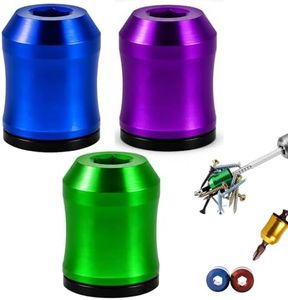 Strong Magnetic Screw Ring, Universal Magnetic Screw Holder, Removable Household Tool Metal Screw For Power Tools, Mechanics & Carpenters (Blue Green Purple)