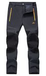 MAGCOMSEN Softshell Pants Men Ski Pants Men Snowboarding Pants Men Hiking Pants Mens Ski Pants for Men