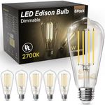 TJOY Edison Light Bulbs 60W Equival