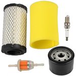 Harbot LA125 Air Filter Tune Up Maintenance Service Kit for 793569 793685 JD LA115 D100 D110 D120 L100 E110 Lawn Tractor