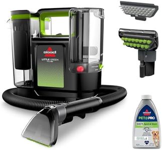 BISSELL® Little Green® Max Pet SmartMix Portable Carpet and Upholstery Deep Cleaner, Car/Auto Detailer, with SmartMix Technology, Self-Cleaning Tough Stain Tool and Pet Hair Removal Tool, 38572