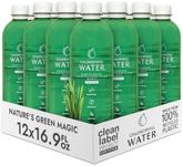 Chlorophyll Water Purified Mountain Spring Water w/Liquid Chlorophyll & Vitamins A, B12, C, D | Plant Based | Antioxidants, Detox Water, Energy Boost, Immune Support 12pk