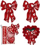 Glodecart 2PCS Valentine's Day Bow 