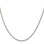 925 Sterling Silver 2mm Link Curb Chain Anklet Ankle Beach Bracelet 7 Inch : Fine Jewelry For Women Gifts For Her