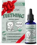 Legendairy Milk Organic Teething Drops - Baby Teething Relief Drops, Clove and Chamomile - Ideal for Babies and Toddlers - Sugar Free, 120 Servings