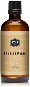 P&J Trading Sandalwood Fragrance Oil for Candle Making, Soap Making, Slime, Diffusers, Home, and Crafts - 100ml