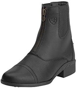 Ariat Womens Scout Zip Paddock Boot Black 8.5