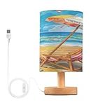 ALAZA Table Lamp with USB Port Beds